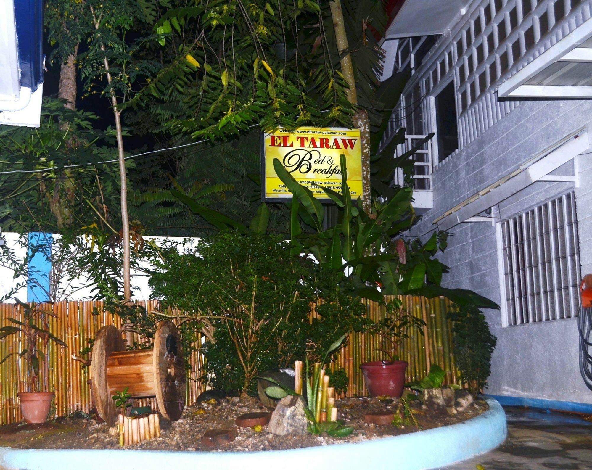 El Taraw Bed & Breakfast Puerto Princesa Eksteriør billede
