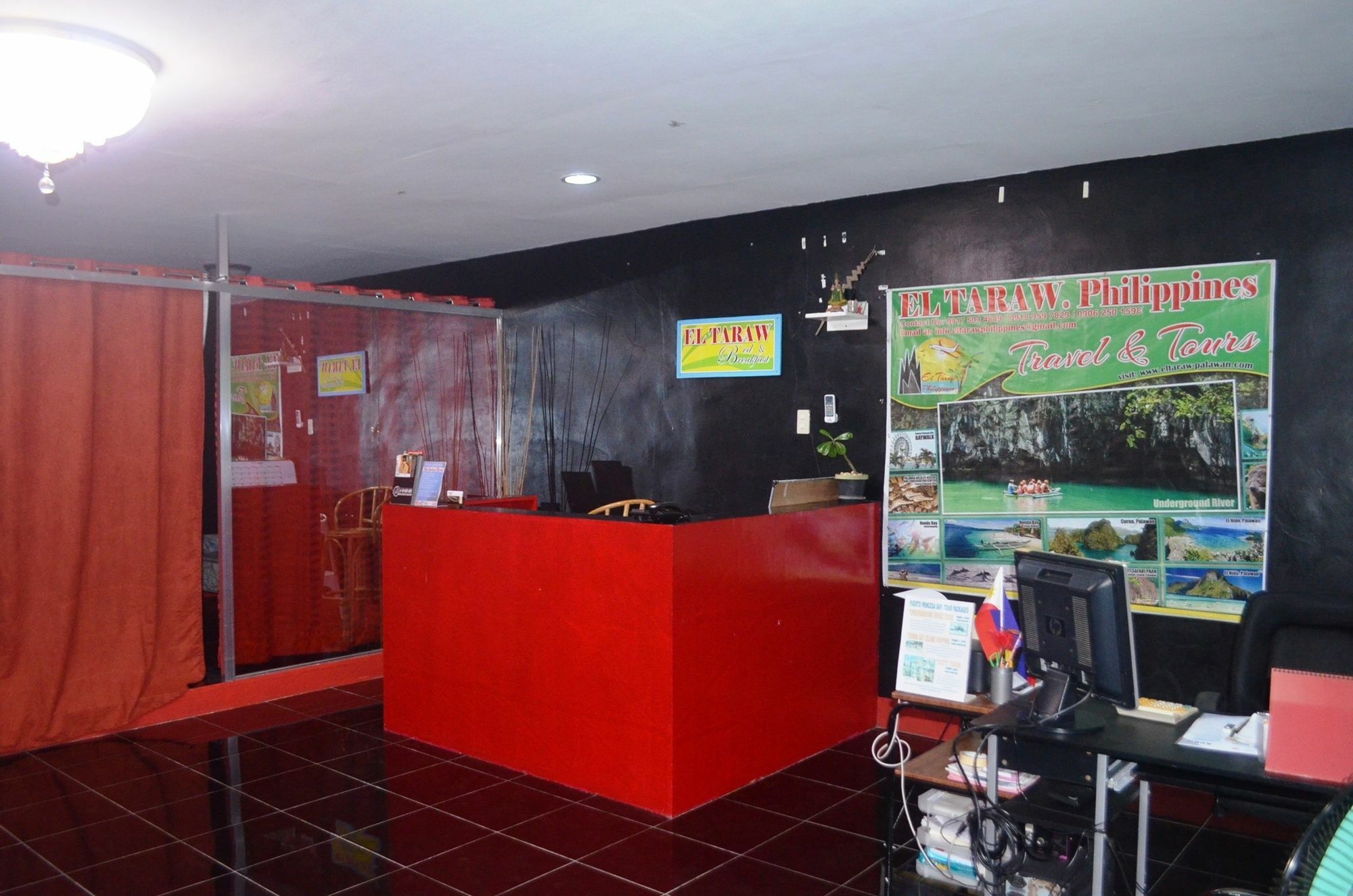 El Taraw Bed & Breakfast Puerto Princesa Eksteriør billede